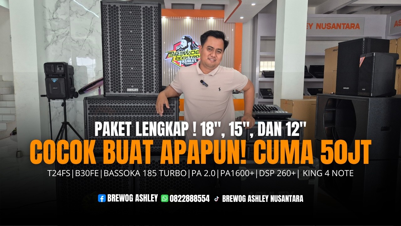 Paket Lengkap Cuma 50 Jutaan Aja?! Langsung Bikin Merinding Suaranya Dengan Spek Super Horeg Clarity
