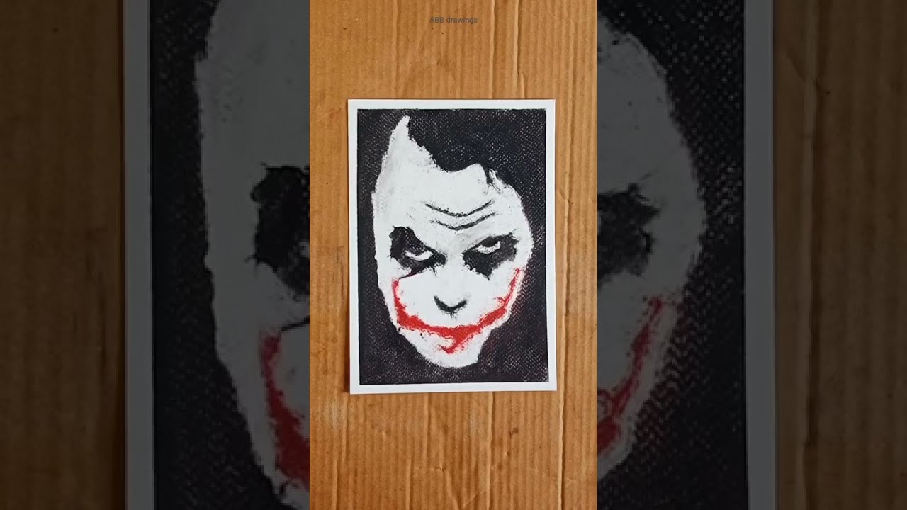 How to draw joker drawing #shorts