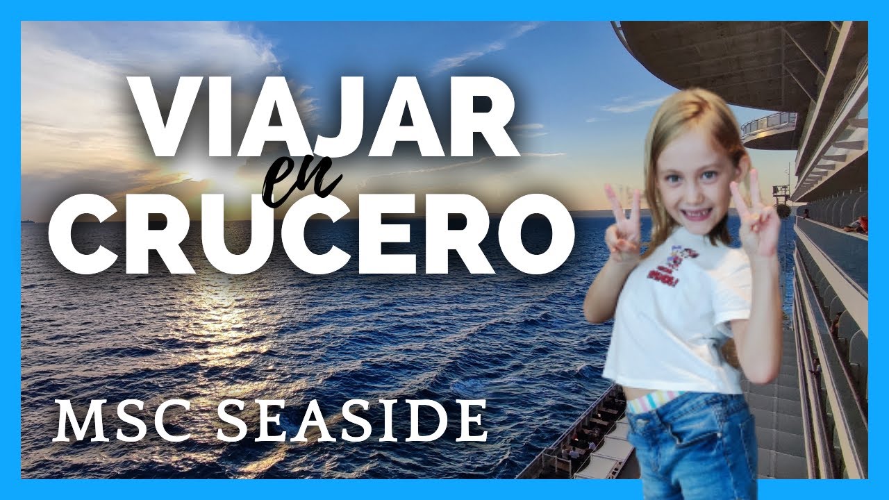 Crucero MSC Seaside Mediterraneo, con toboganes para niños