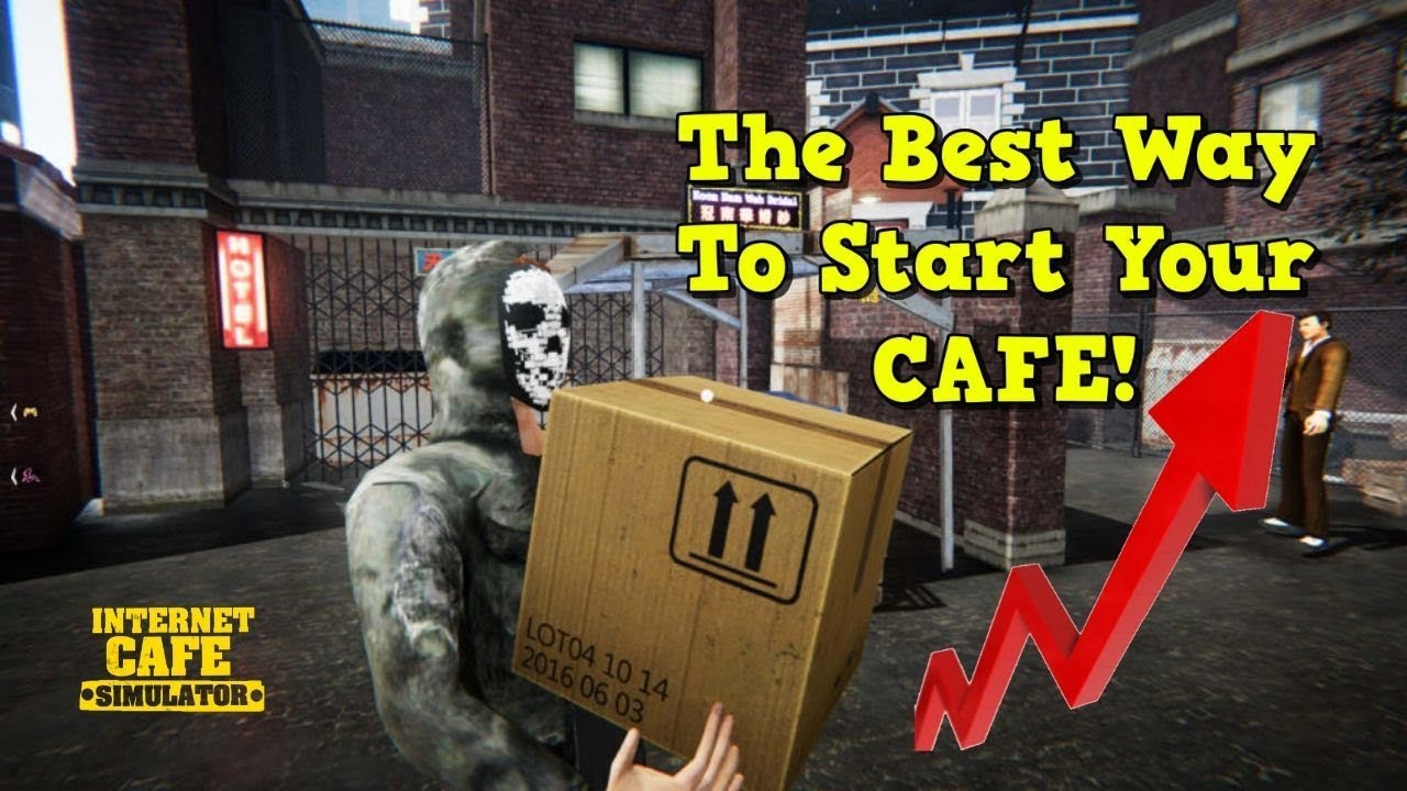 How to Start your game and get the most money in internet cafe simulator