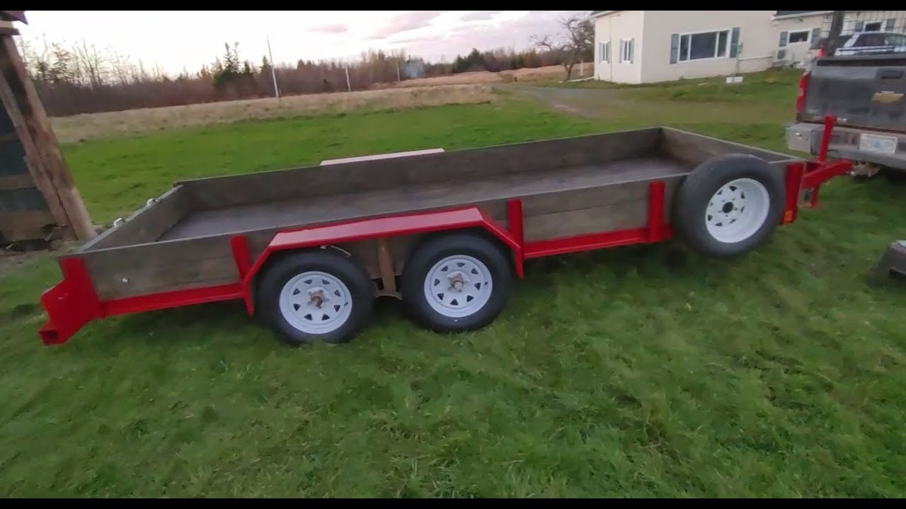 Fixing my trailer and barn doors.