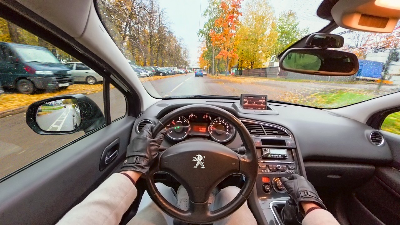2011 Peugeot 5008 I 1.6 HDi (112 hp) - French Diesel car POV Test Drive