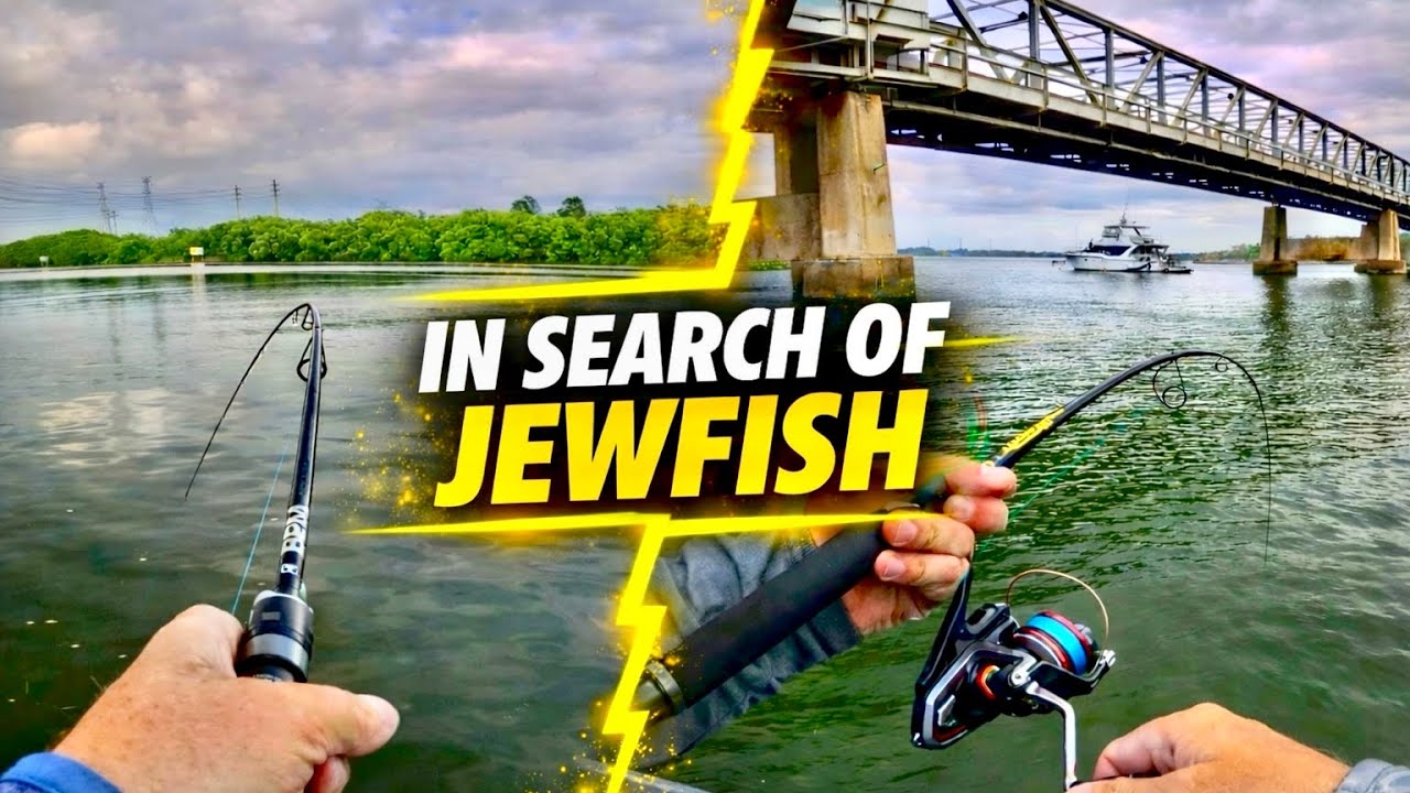 2 Rivers in 2 Days - Chasing Jewfish !!