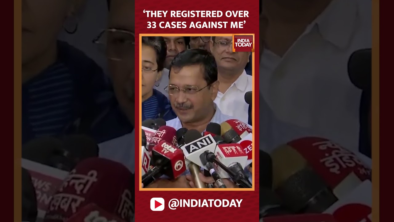 &lsquo;They Registered More Than 33 Cases Against Me&rsquo;, Says Delhi CM Arvind Kejriwal