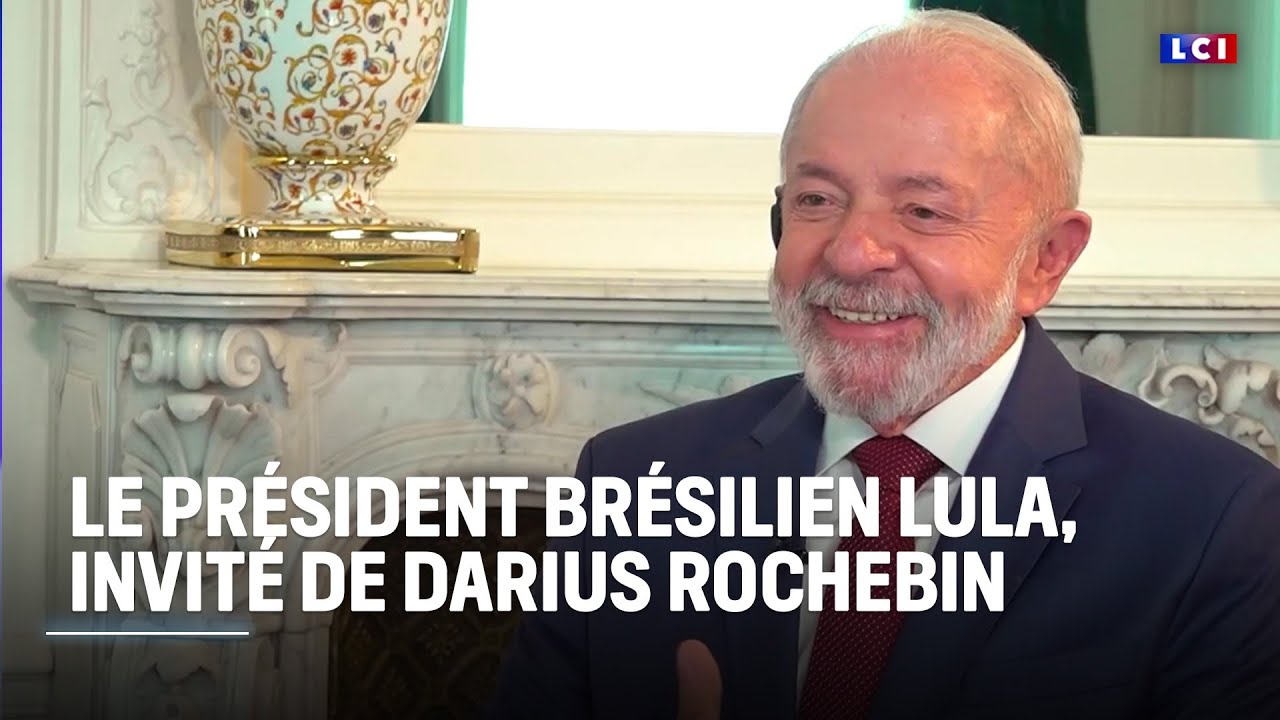 Ukraine, G8, Gaza, accord Mercosur... Le président brésilien Lula, invité de Darius Rochebin｜LCI