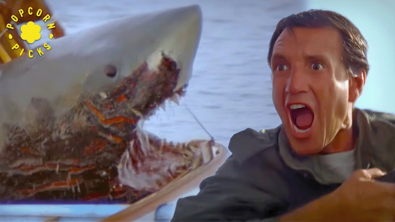 The Final Standoff Against The Shark | Jaws 2