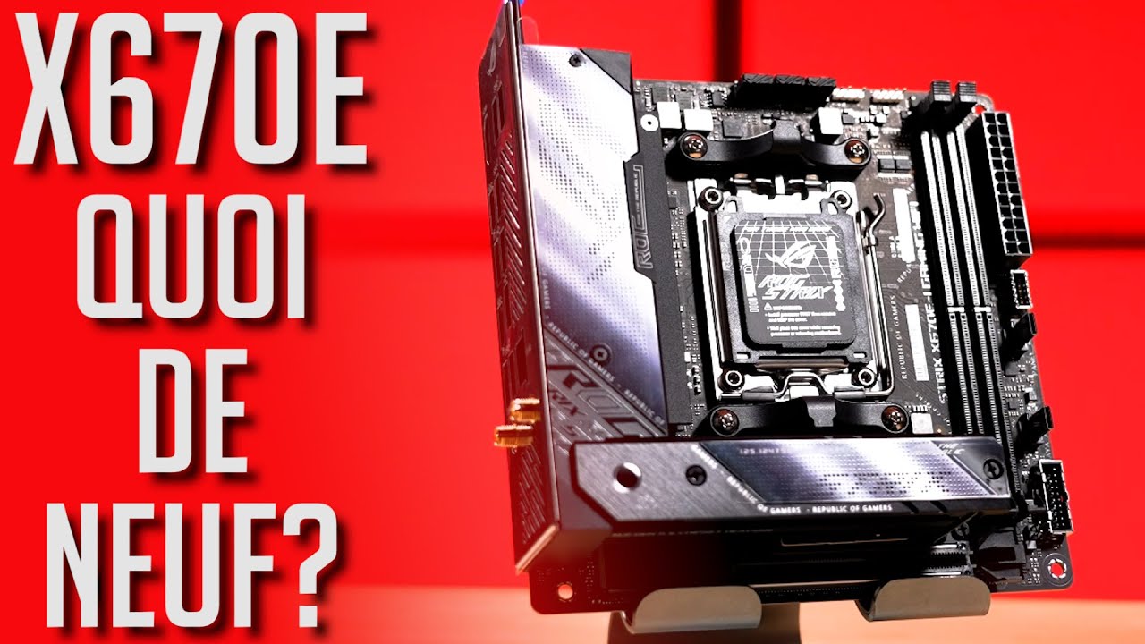 AMD X670E VS X670 - Quoi de Neuf?