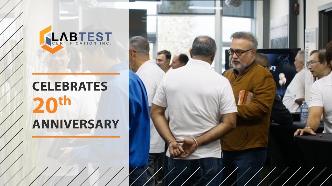 Celebrate 20 Years of LabTest Certification!
