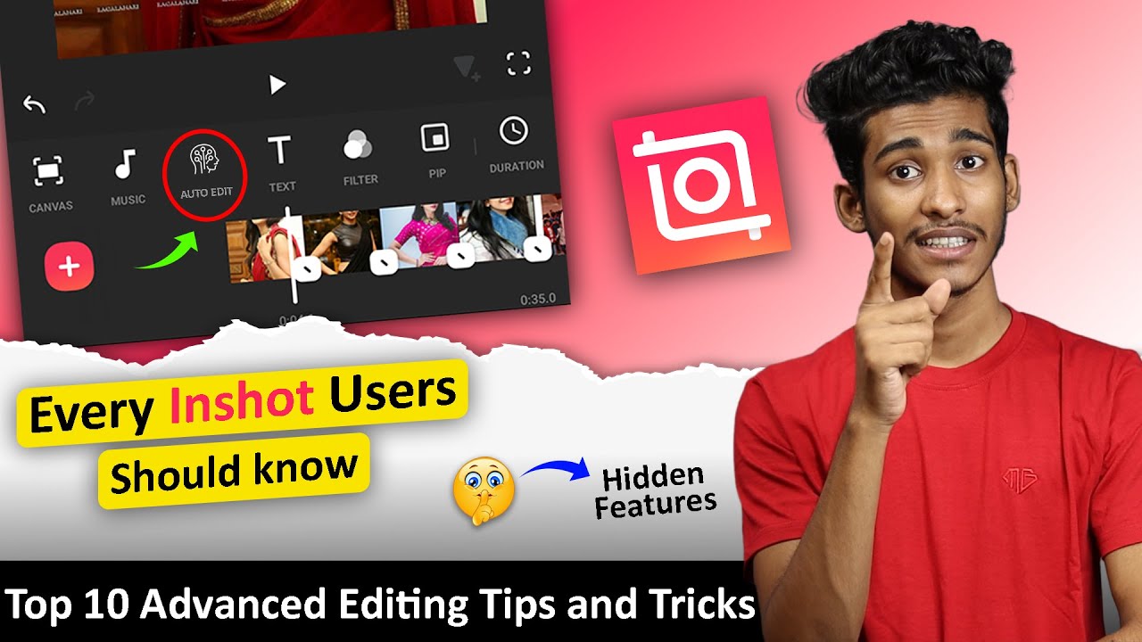 Top 10 Advanced Editing Tips & Tricks for InShot Video Editor | Inshot App Hidden Features | Inshot