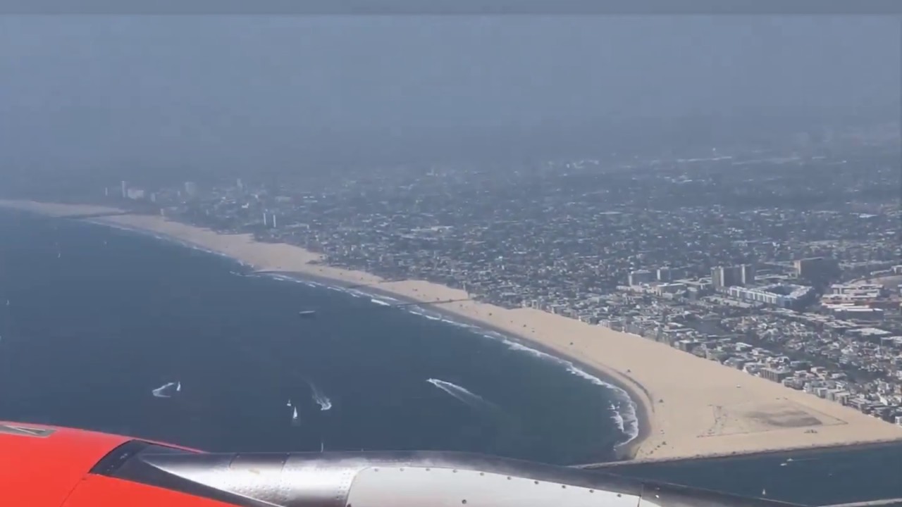 🇺🇸 Up in the Air 🇸🇪 || Window View || SAS Airlines - From Los Angles, CA, USA to Stockholm, Sweden