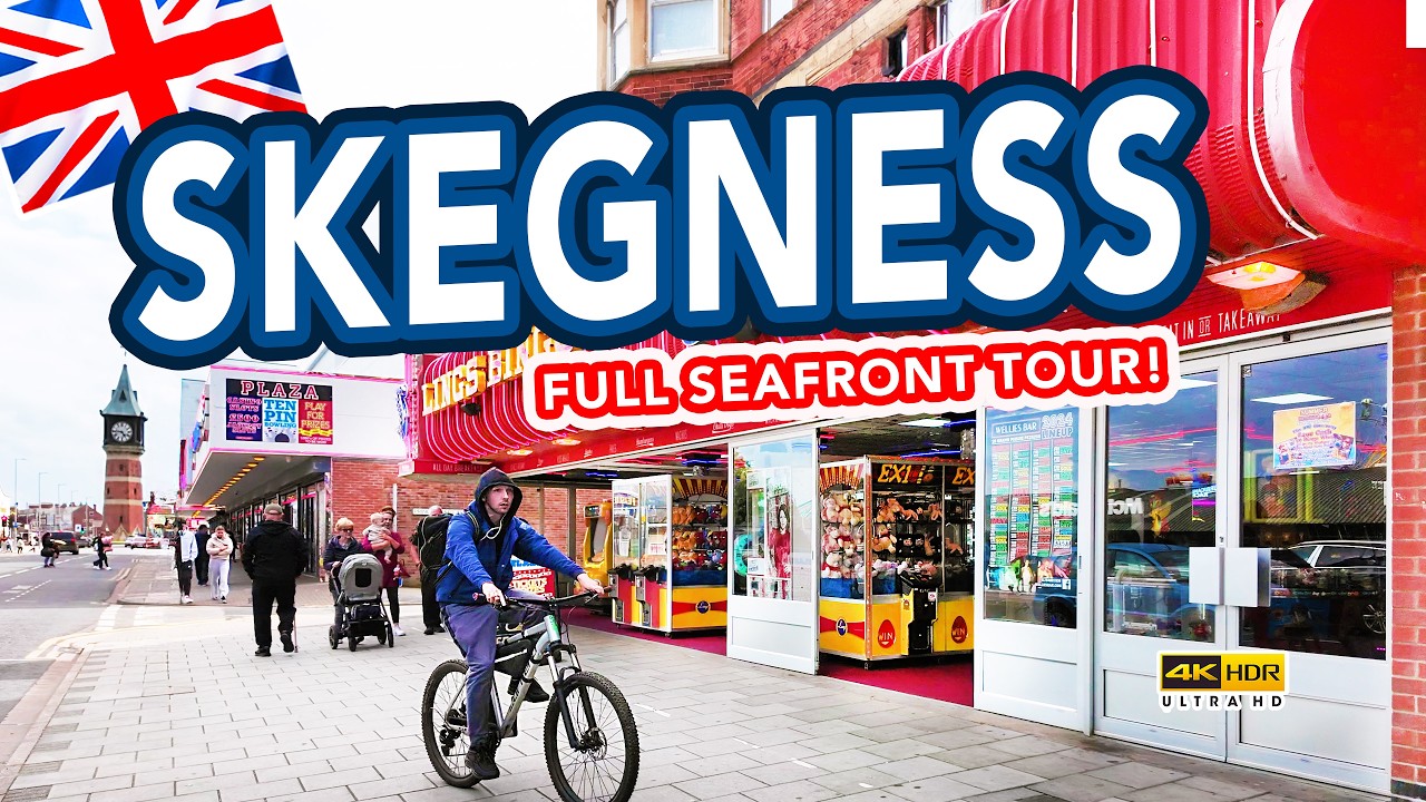 SKEGNESS | Full tour of Skegness Town Centre and Seafront