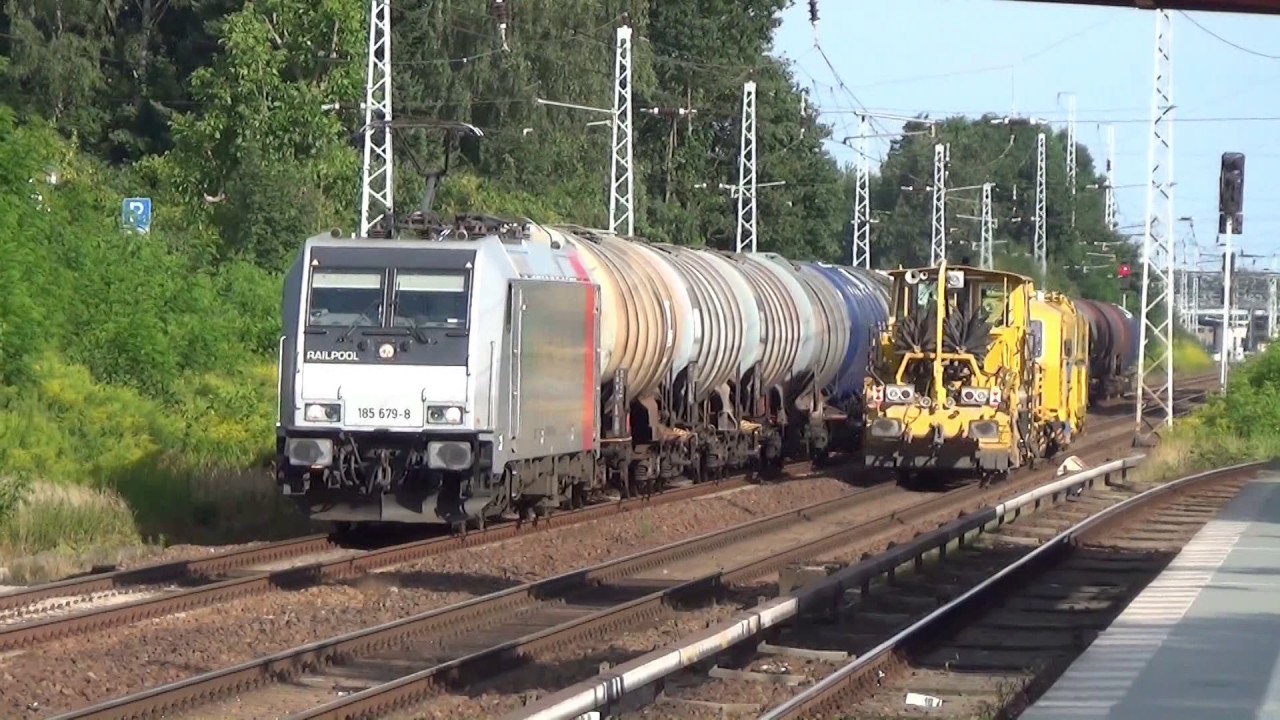 Gleiswechselbetrieb in Hohen Neuendorf West und Bergfelde bei Berlin