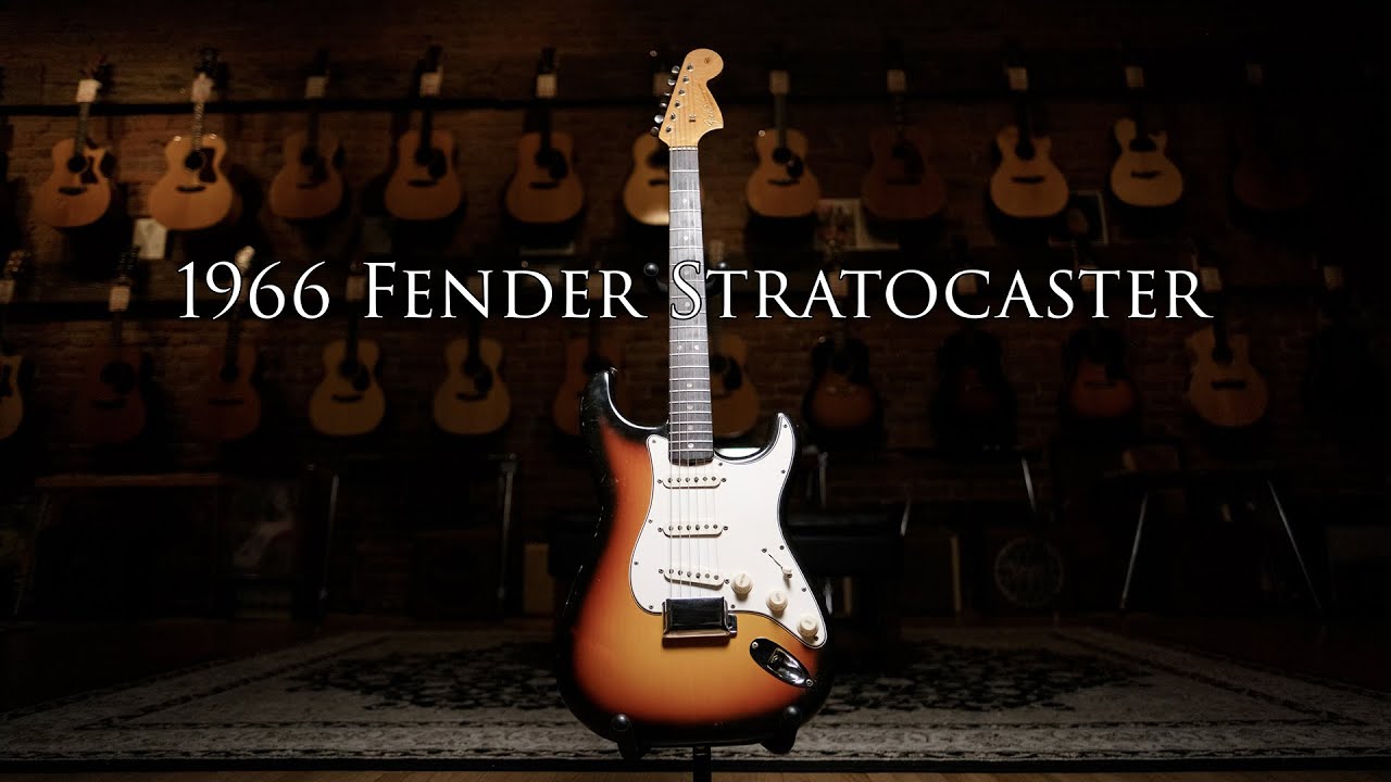 1966 Fender Stratocaster w/ Aaron Hiebert on Guitar!