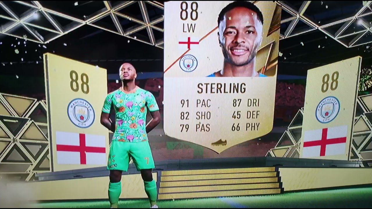 fifa 22 insane jumbo gold pack walkout  88 sterling plus Adidas card player insane pack