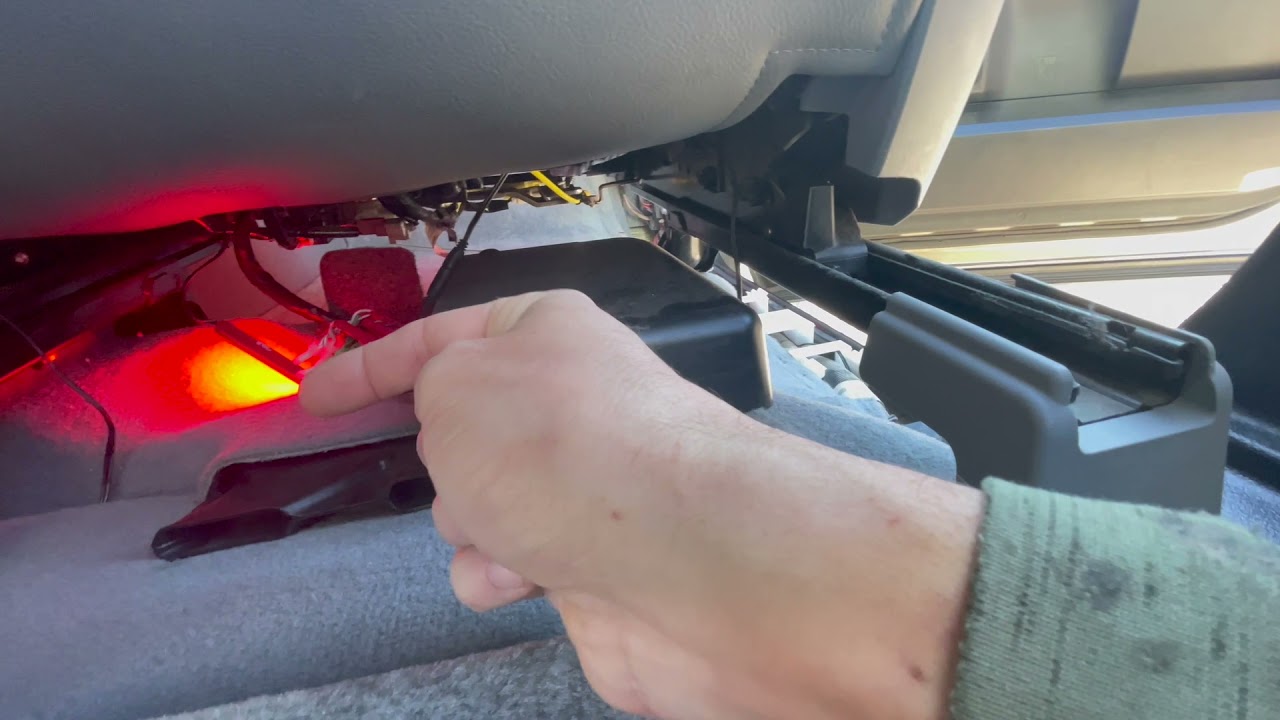 Toyota Tundra footwell Light upgrade using VLED