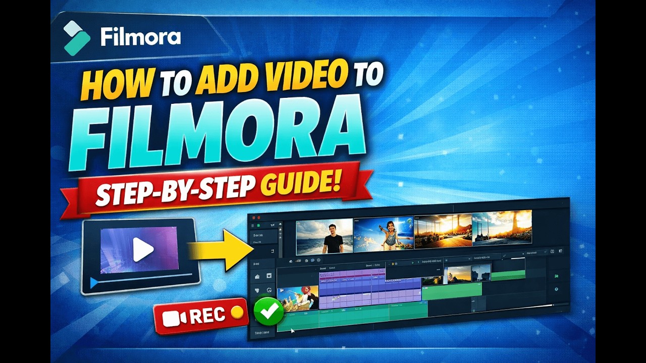 How to Add Video to Filmora (Step-by-Step Beginner Guide for Fast Editing)