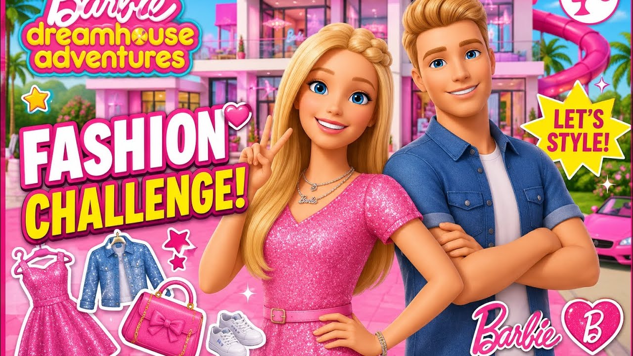 Barbie & Ken Fashion Challenge 💖#Barbie #FashionChallenge #BarbieGameplay #BarbieAndKen #DressUpGame