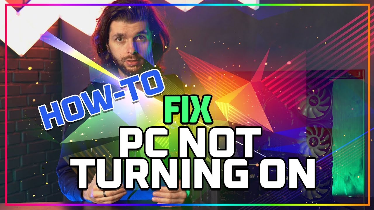 How to fix a PC not turning on