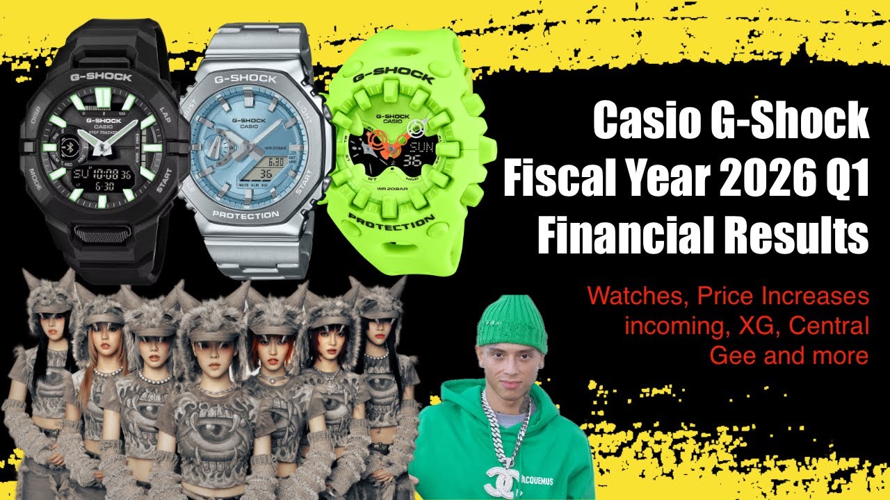 Casio G Shock Q1 Results and how it might impact your watch purchases