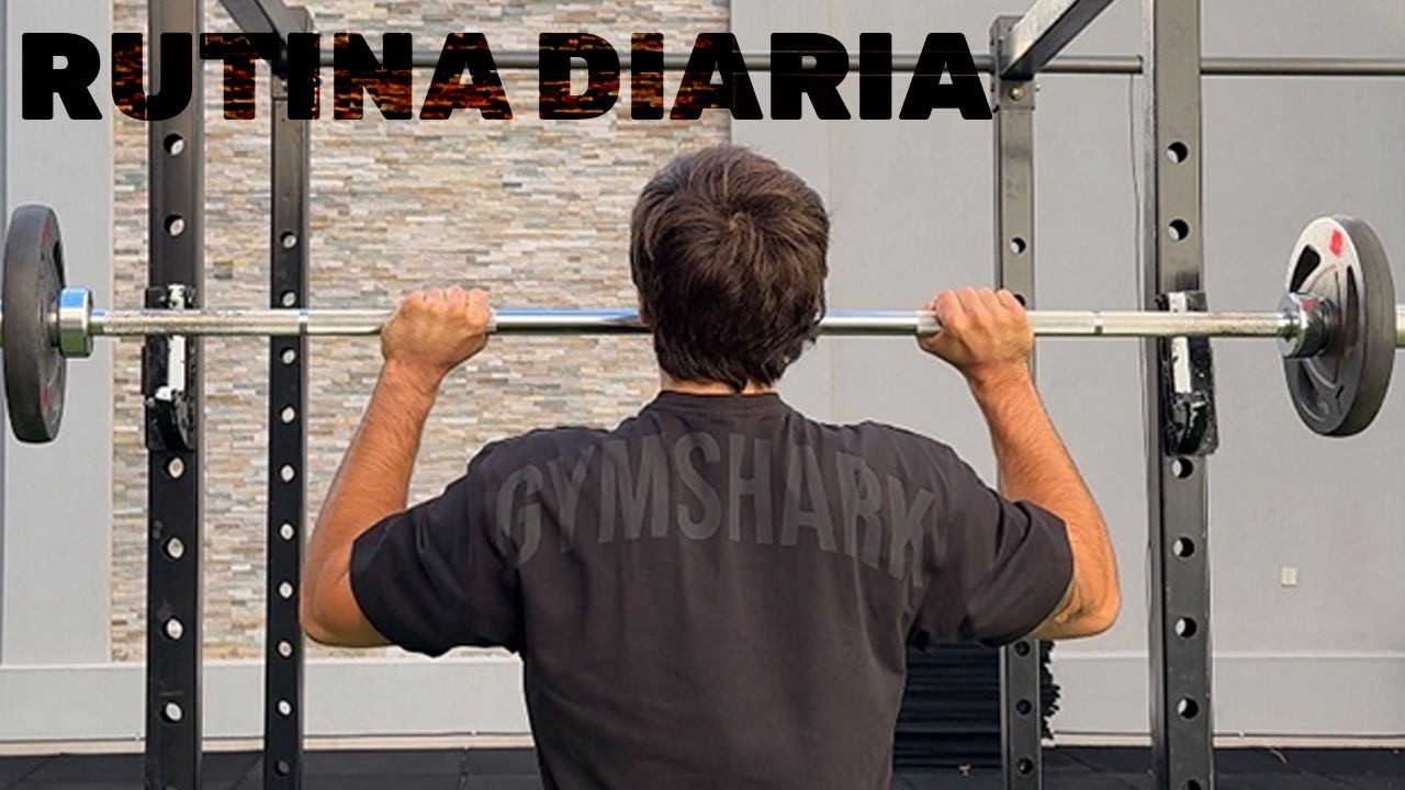Rutina diara para ganar masa muscular || Vlog semana 2