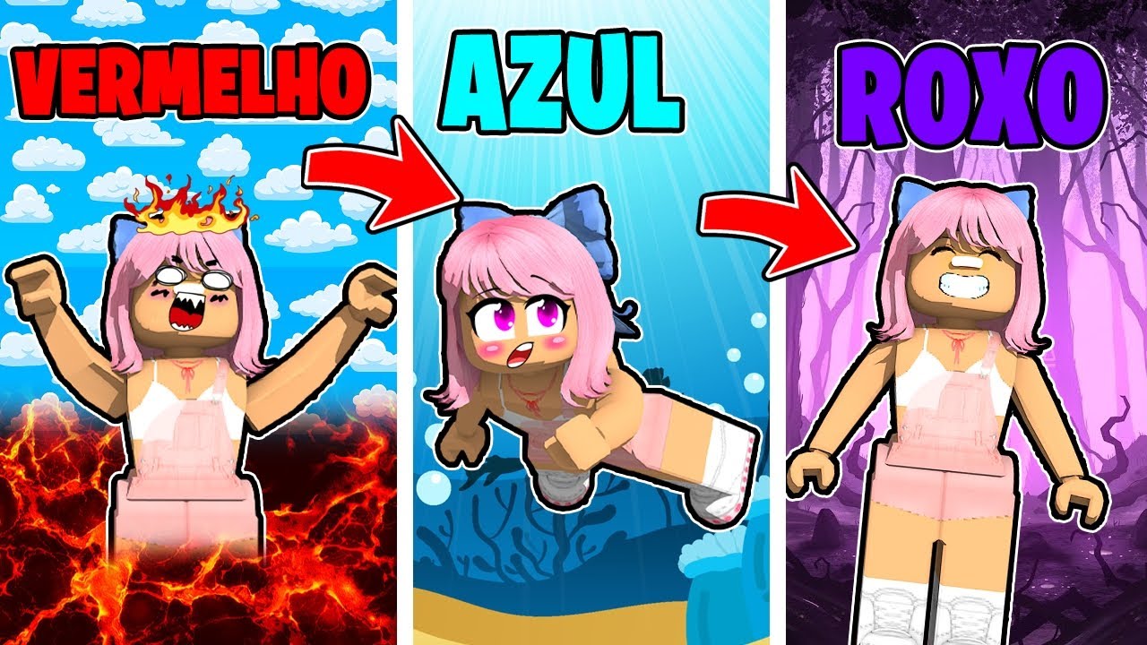 ESCONDA NAS CORES CERTAS E FIQUE INVISÍVEL - Esconde-esconde ROBLOX