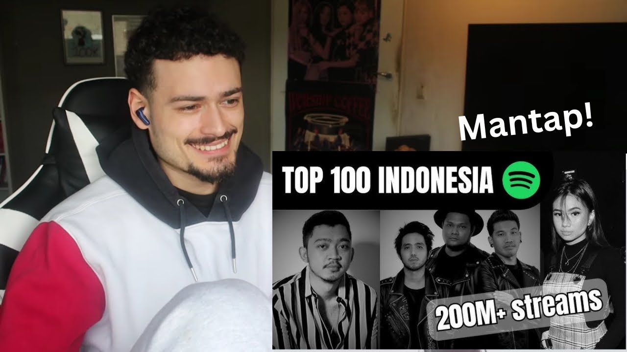 DUTCH GUY REACTS TO The Top 100 most ICONIC Indonesian songs EVER!