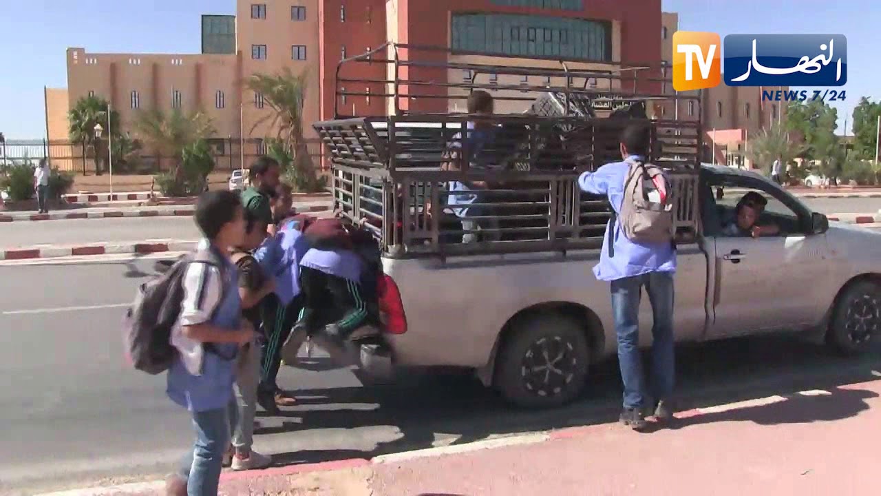 غرداية: هكذا يتنقل تلاميذ متوسطة بوهراوة من وإلى المدرسة في ظل غياب النقل المدرسي