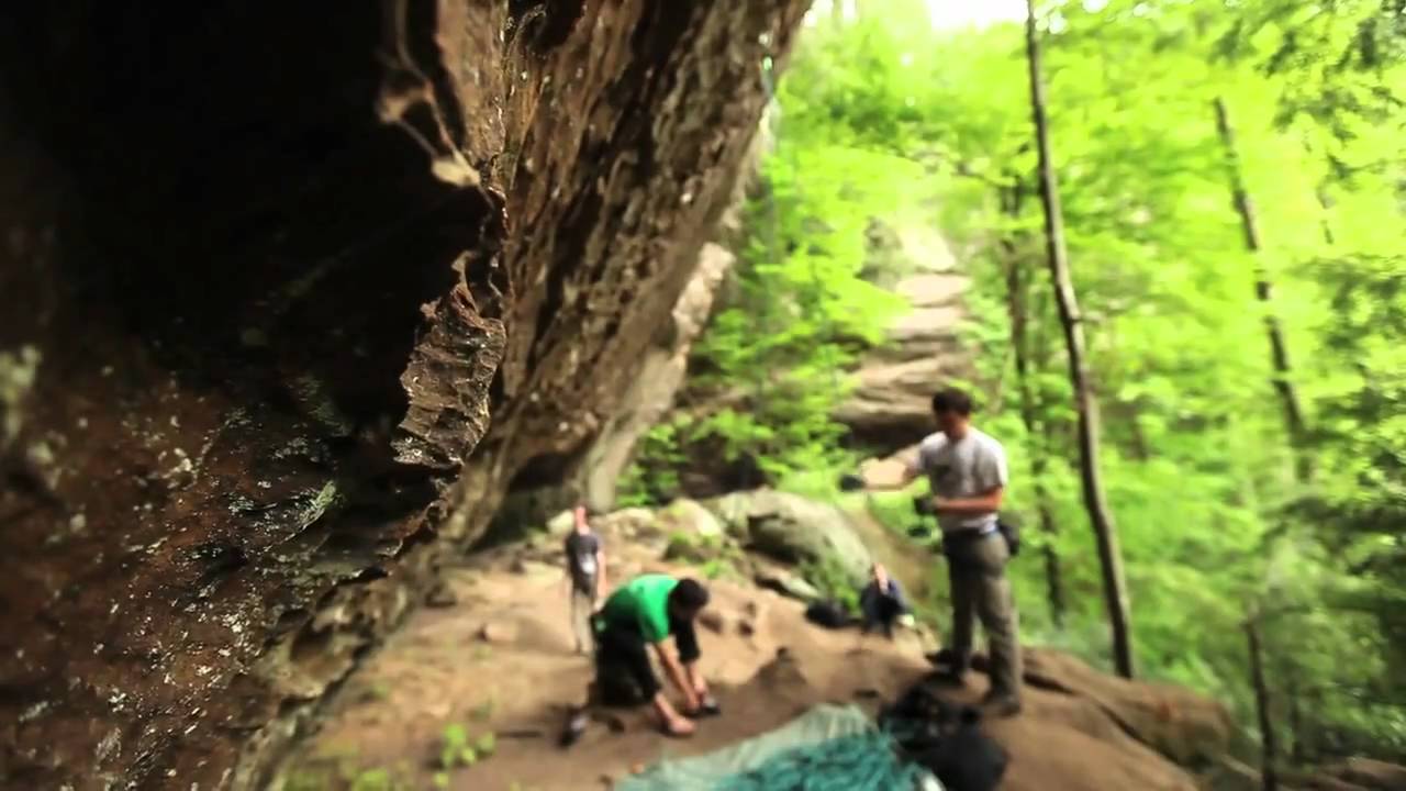 Red River Gorge Climbing, The Zoo