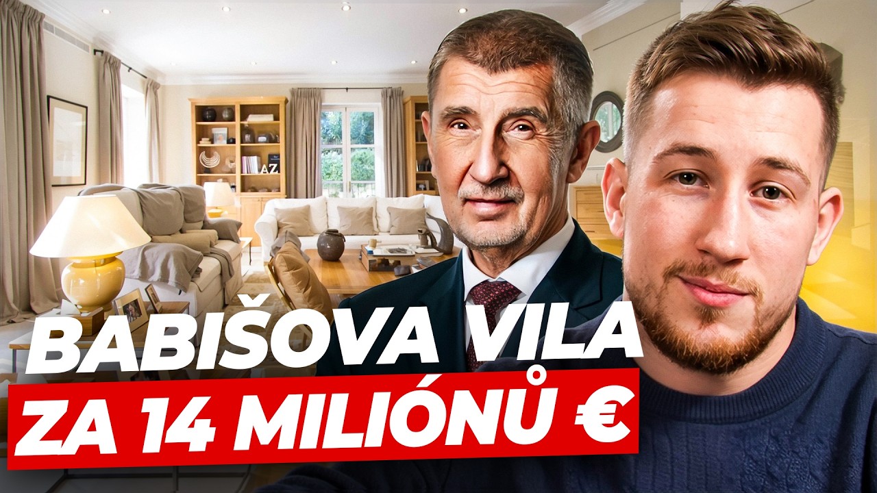 Tady má Babiš vilu | 365 milionů Kč na Francouzské riviéře