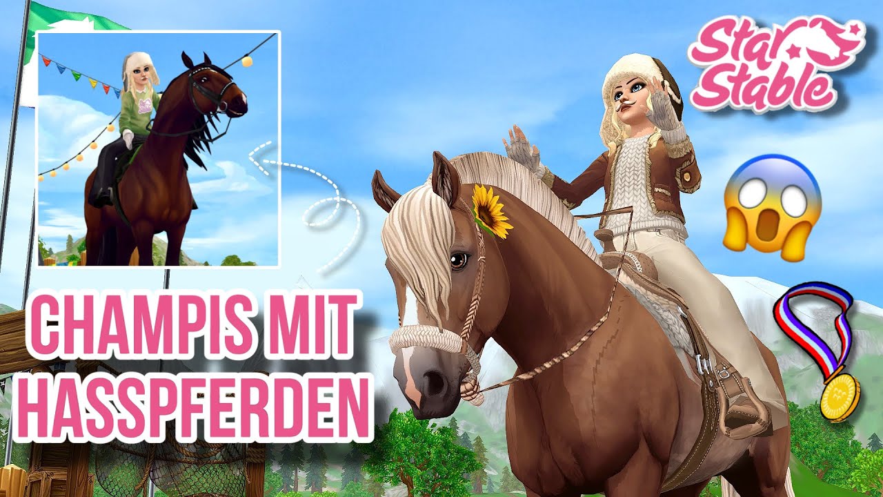 CHAMPIONATE mit meinen HASSPFERDEN!😱 Marathon🐎 // Star Stable Online