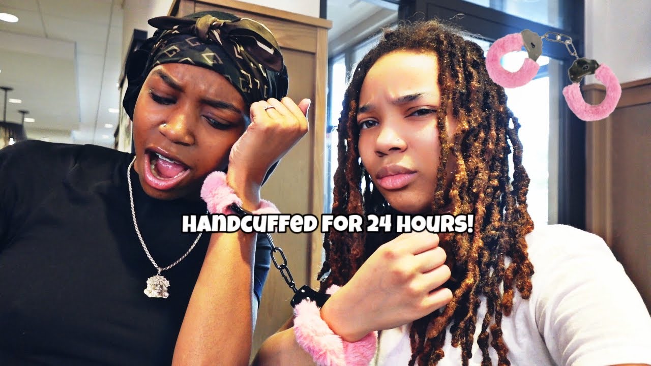 HANCUFFED TO JADIA FOR 24 HOURS!