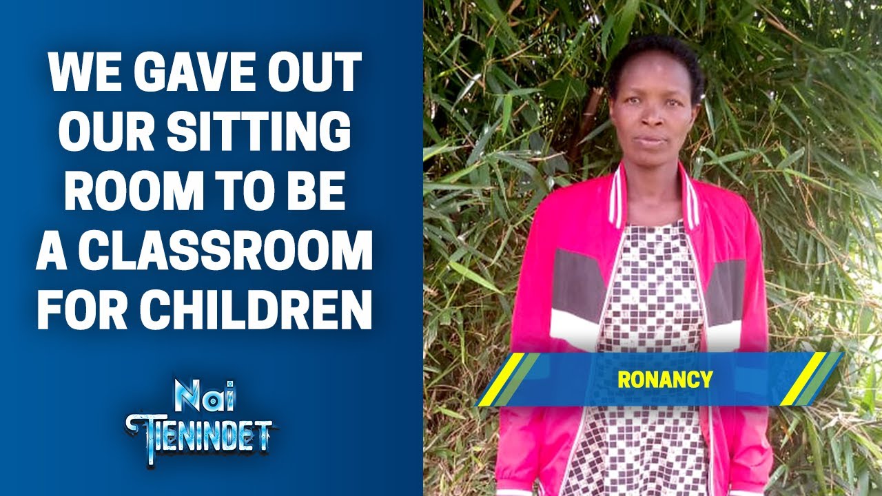 We Gave Out Our Sitting Room To Be a Classroom For Children -  Ronancy