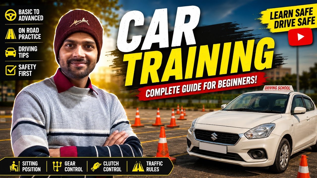 एक बार में ही कार चलाना सीख गया। कार को बैक करने का बहुत  आसान तरीका 🚗🚨 Vipin ki training car 🚨🚗