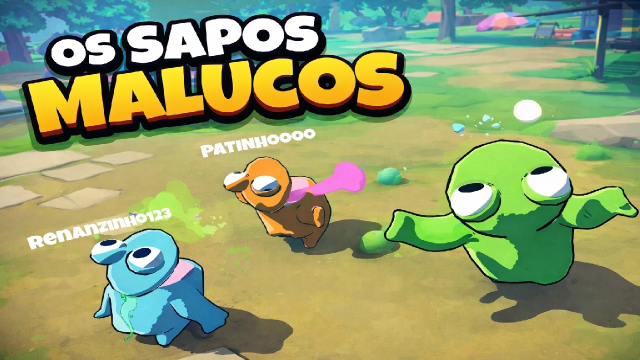 O jogo demo mais engraçado e maluco | Frog Sqwad