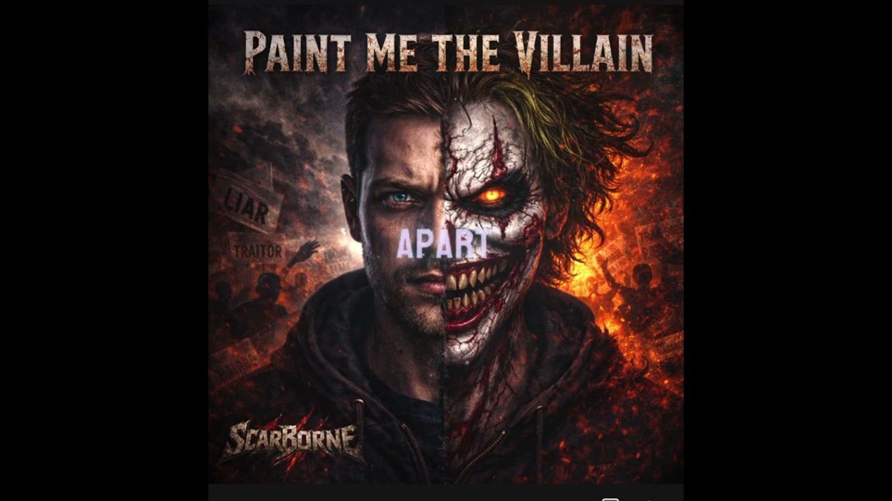 Paint Me the Villain (Official Audio) | ScarBorne