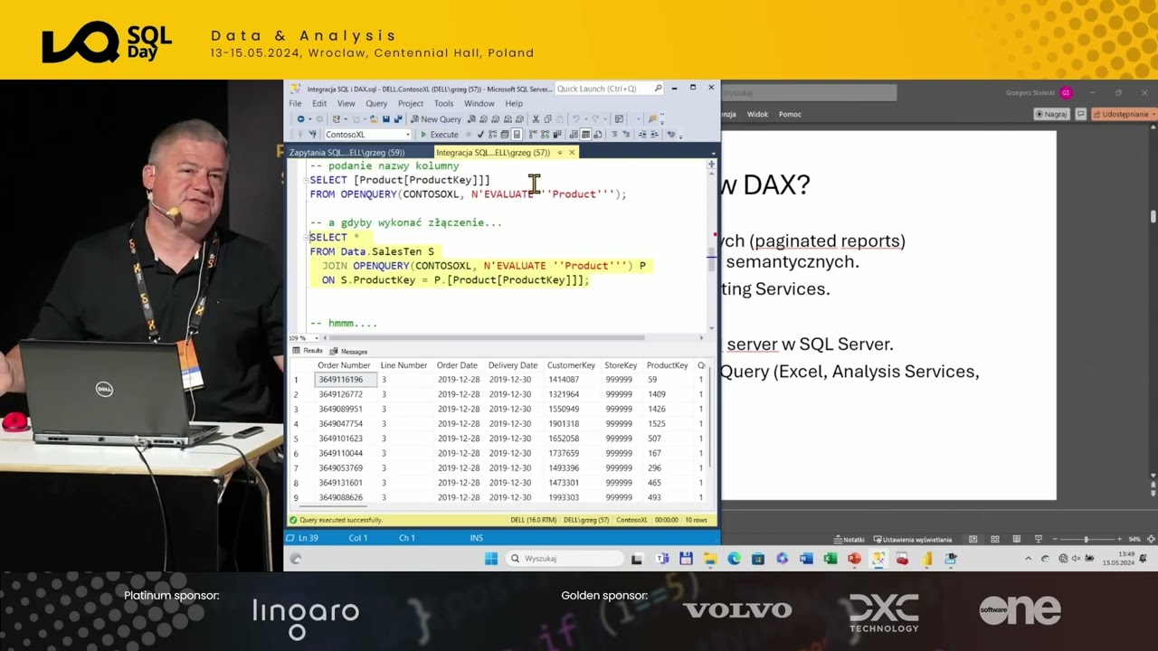 SQL Day 2024 - Skok w DAX dla tych co znają SQL - Grzegorz Stolecki