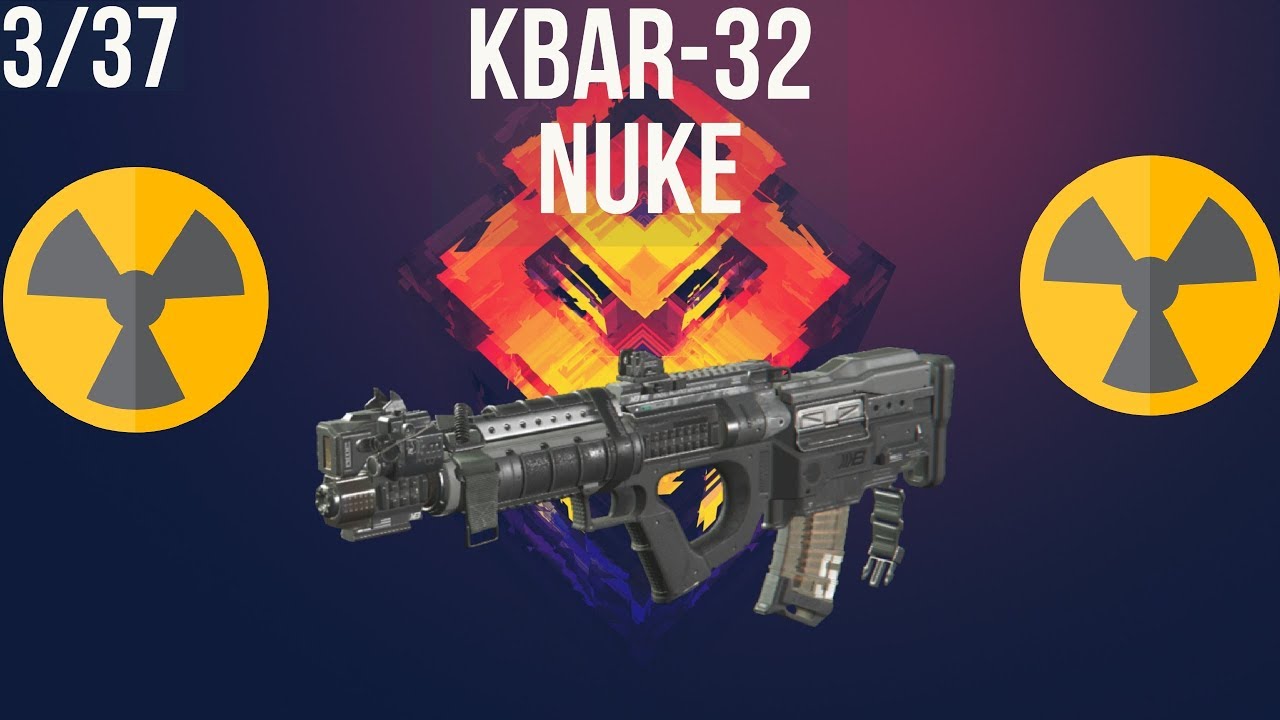 Nukes with all weapons - KBAR-32 - 3/37