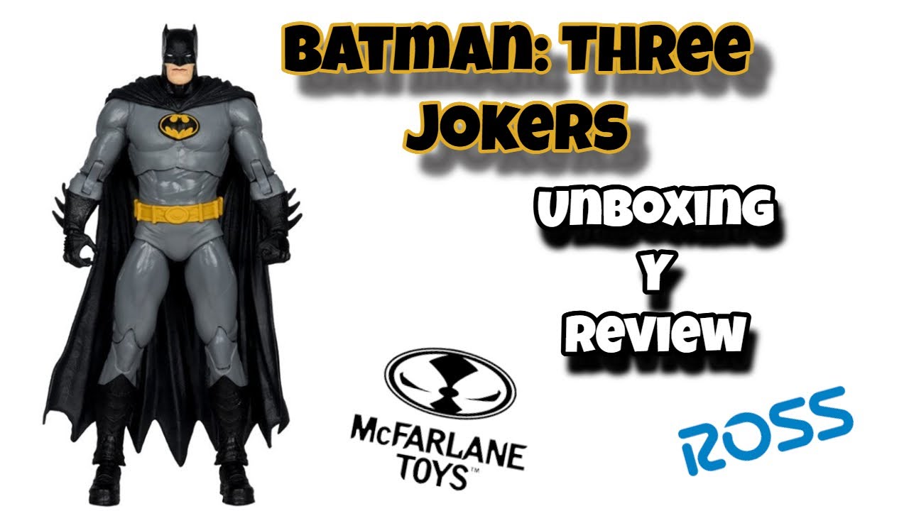 DC Multiverse Batman The Three Jokers Reseña | Unboxing Y Review de Batman
