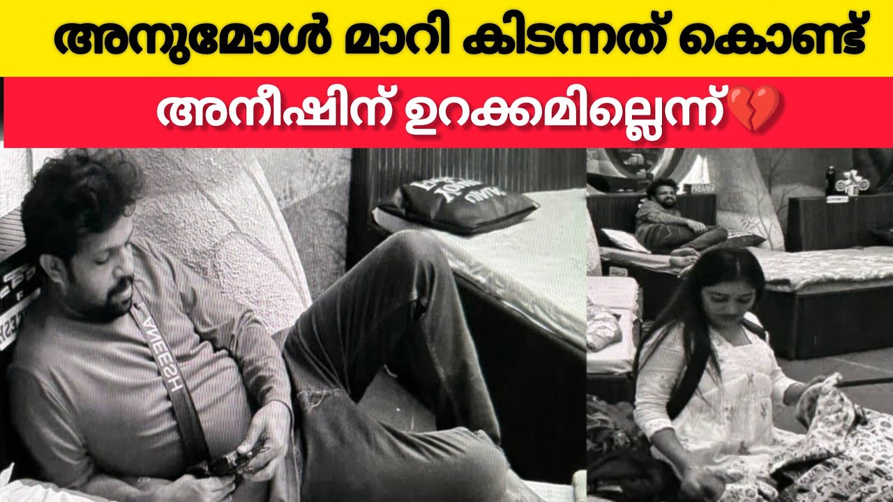 ഇന്നലെ അർദ്ധരാത്രി അനുമോൾ മാറി കിടന്നത് കൊണ്ട് അനീഷിന് ഉറക്കമില്ലെന്ന് ഷാനവാസ്‌💔😮Biggboss LiveUpdate