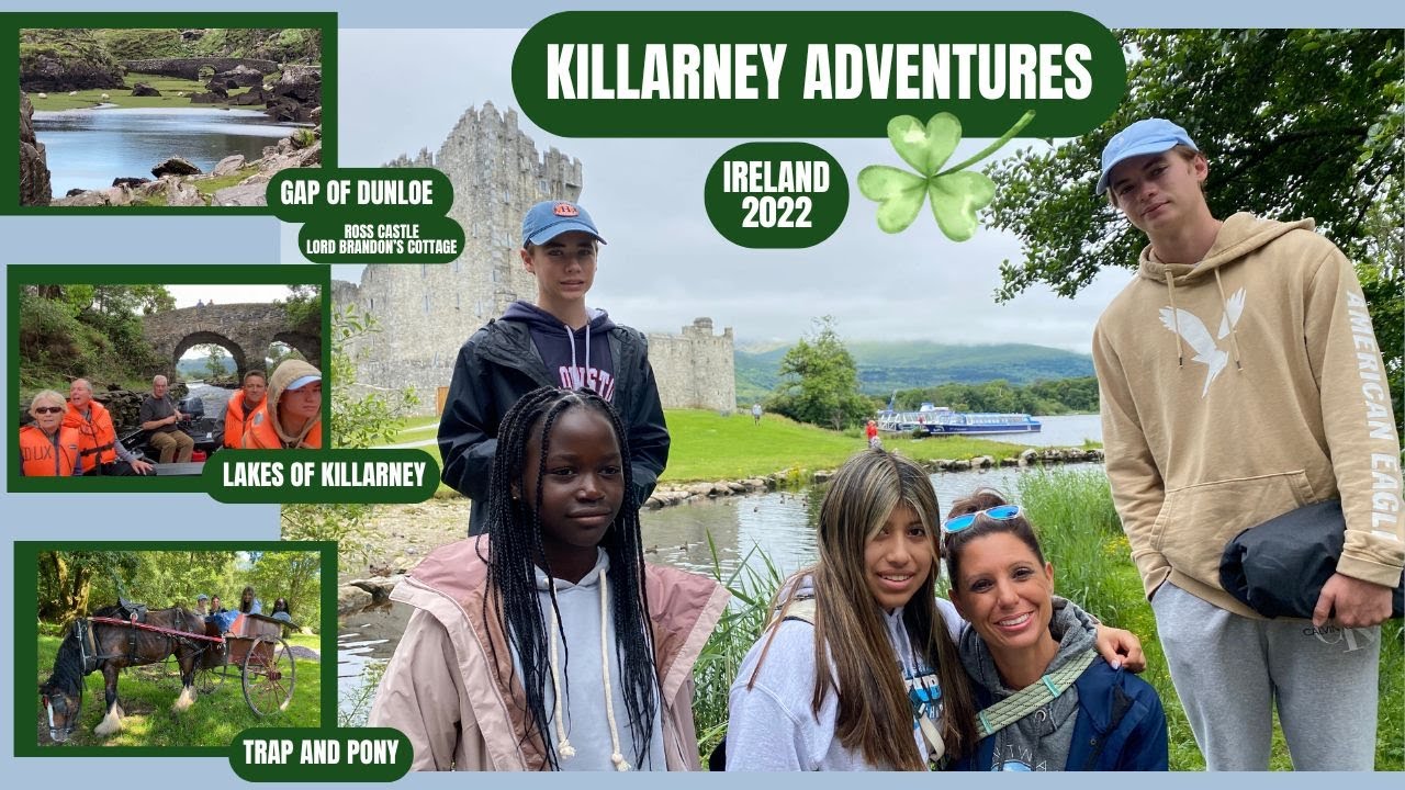 Ireland Day 5 Ross Castle, Gap of Dunloe, Killarney National Park