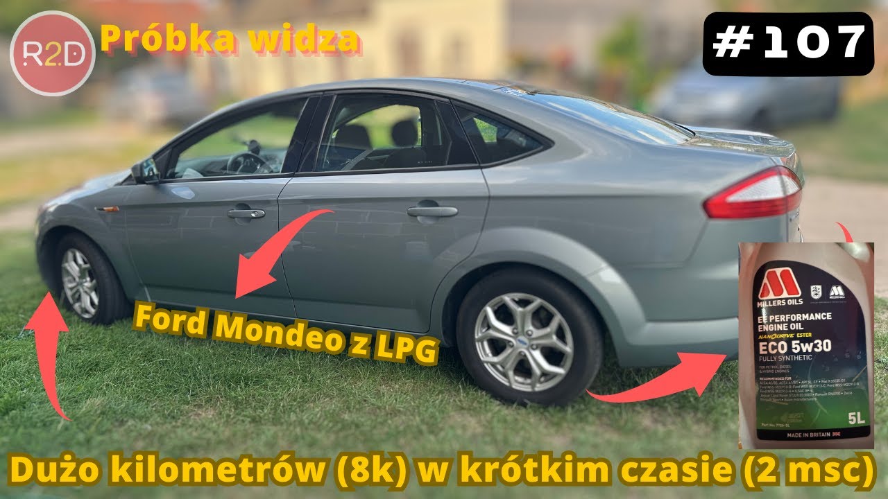 Dużo w trasie. Czy zmieniać olej częściej czy rzadziej? Millers Mondeo Ford 5W30 #107