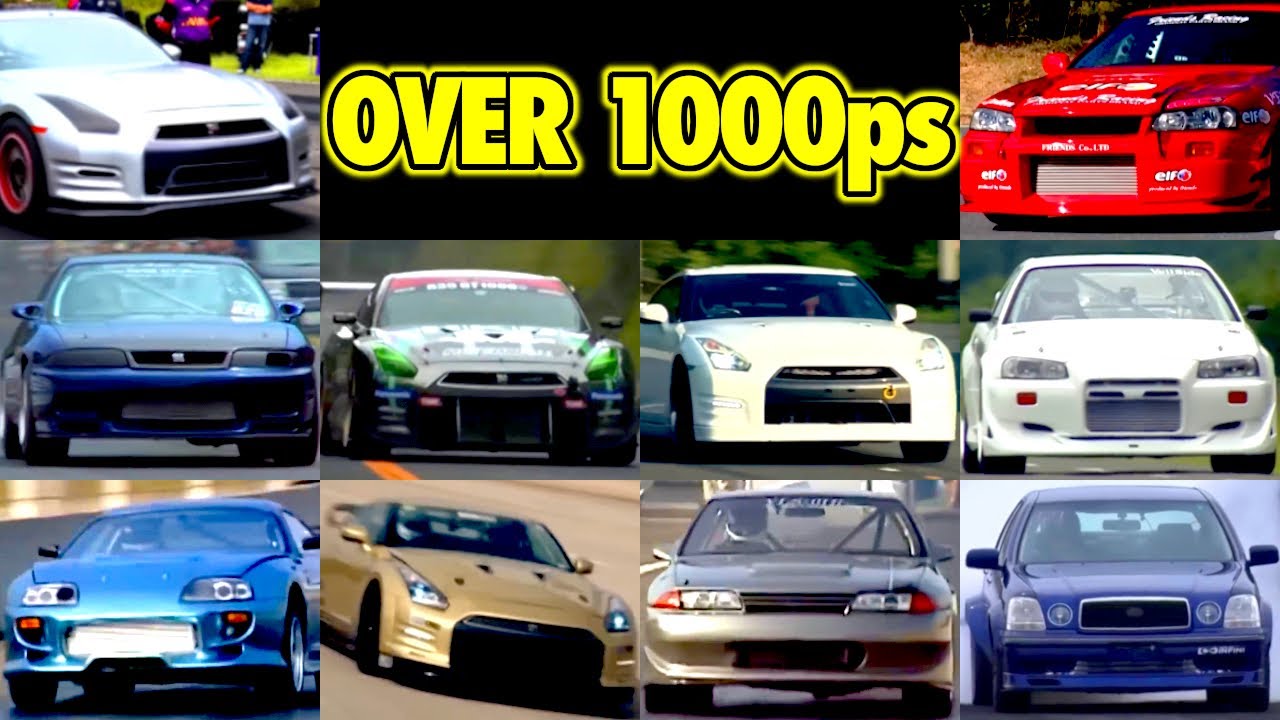 【バケモン】1000馬力オーバーのマシンたち！VR38DETT RB26DETT 2JZ-GTE すべてが怪物だ【VIDEO OPTION切り抜き GT-R】