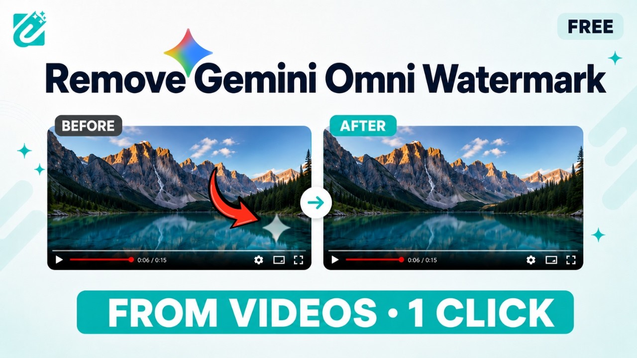 Gemini Omni Watermarks? Remove Them Instantly with This