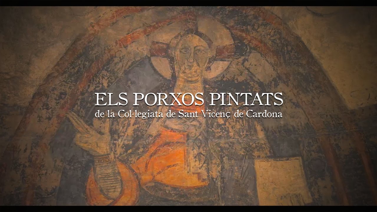 Els Porxos Pintats de la Col·legiata de Sant Vicenç de Cardona