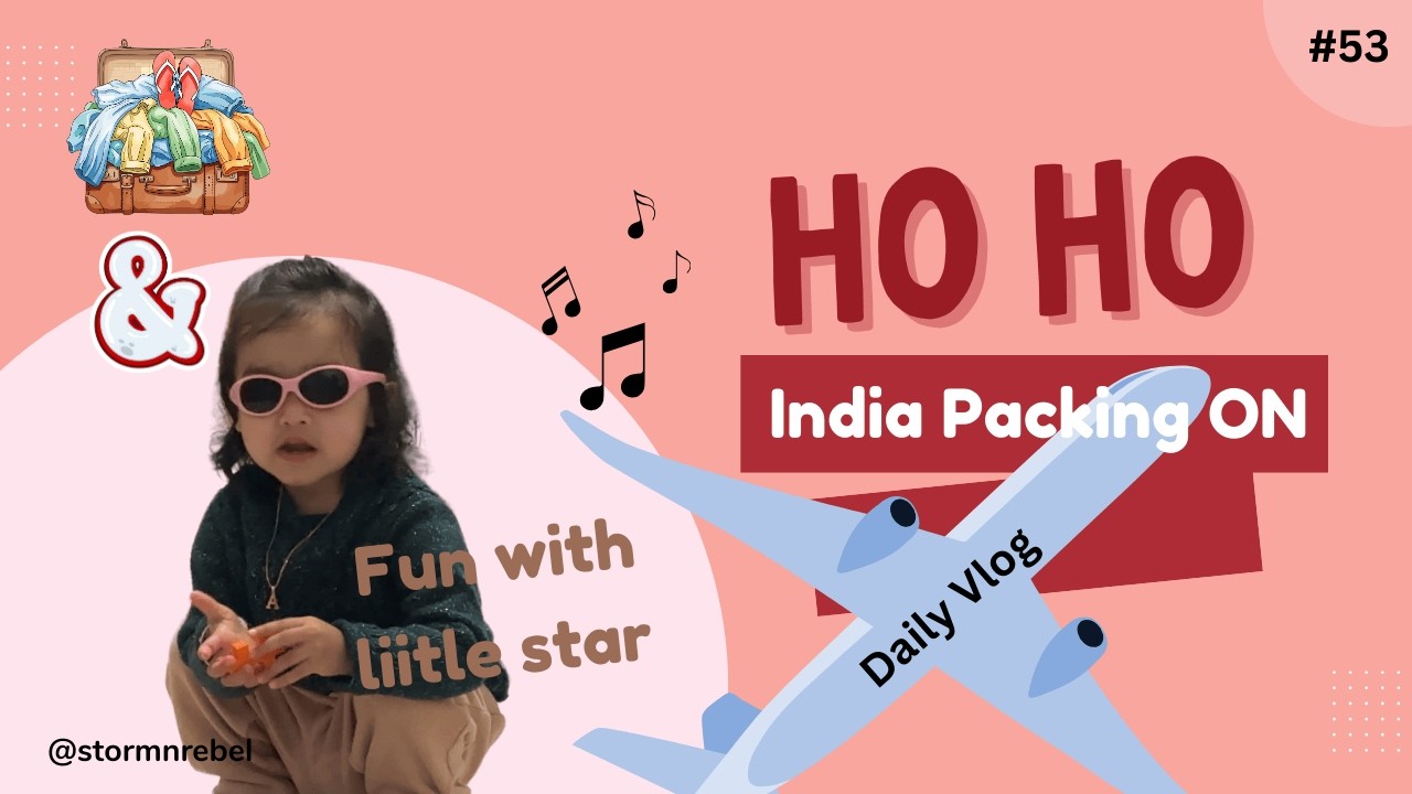 India Ke Liye Packing Shuru 🇮🇳✈️ | Bachchon Ke Saath Fun Sunday