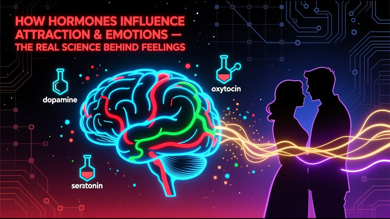 How Hormones Influence Attraction & Emotions — The Real Science Behind Feelings 