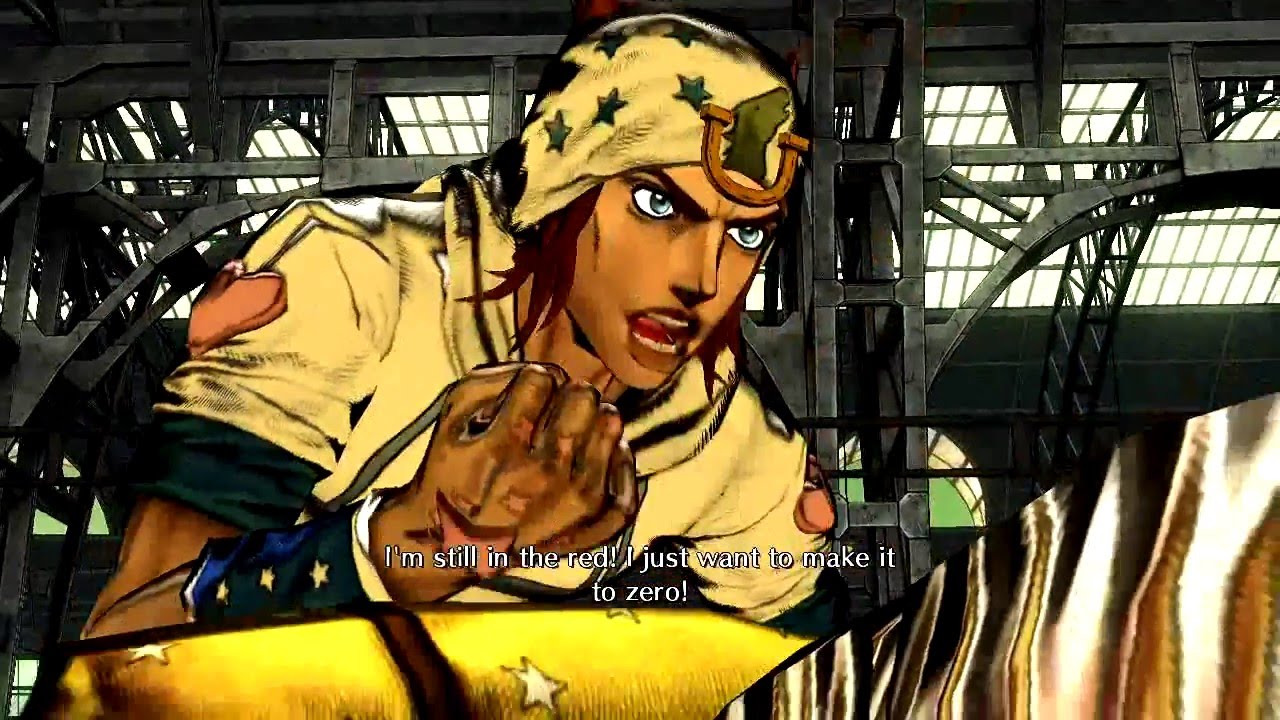 JoJo's Bizarre Adventure: All-Star Battle (PlayStation 3) Arcade as Johnny Joestar