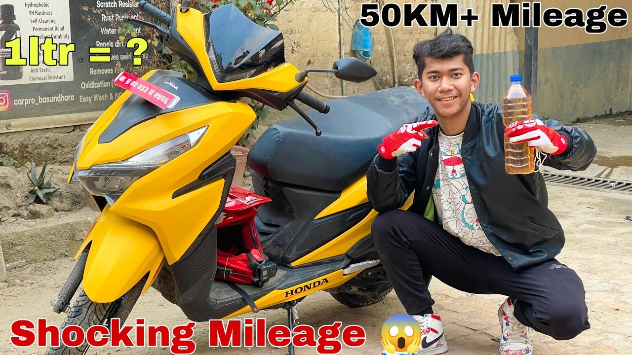 Honda Grazia 125 Mileage Test | 50KM+ Mileage 😱 | Honest Review