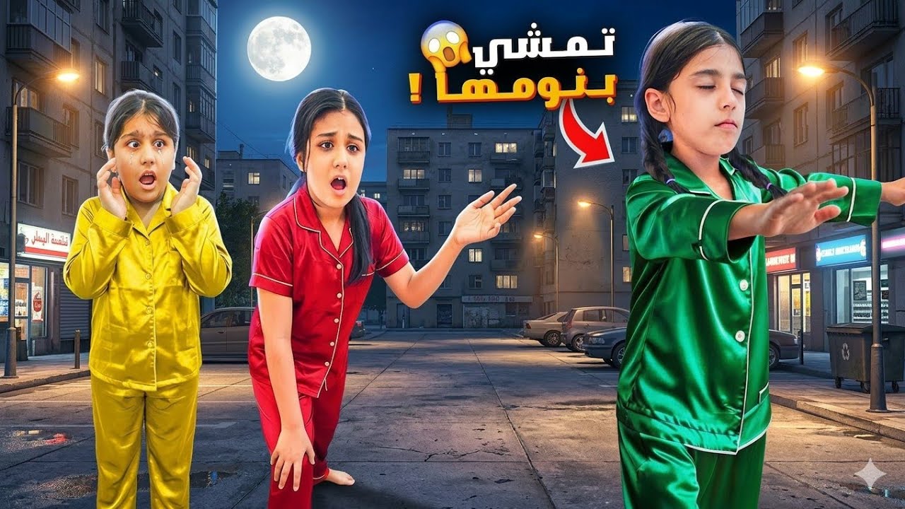 ليليان تمشي وهي نايمة 😱 طلعت ع الشارع هيلين وهيفي خافوا عليها 😱 شو صار بالاخير ؟؟