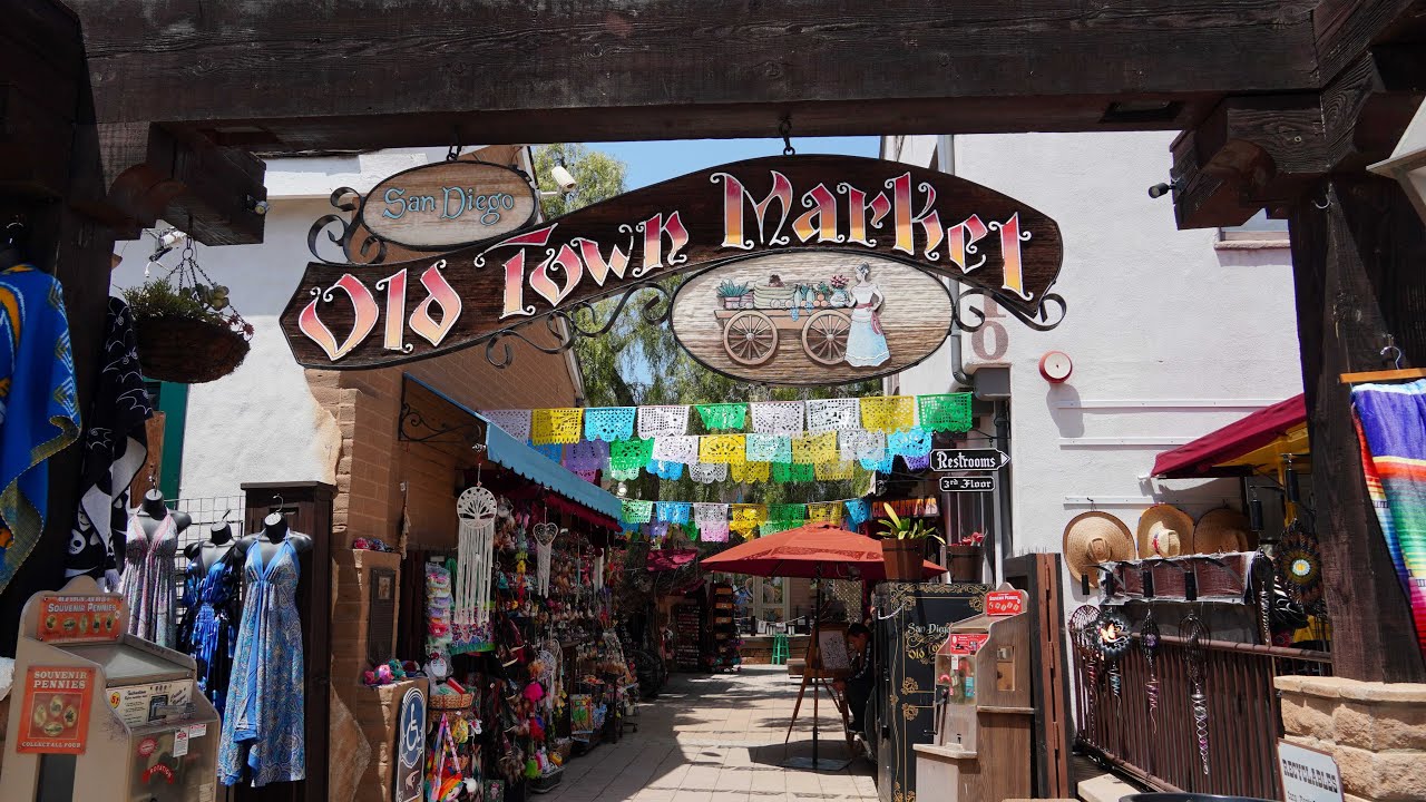 OLD TOWN SAN DIEGO: GOING BACK IN TIME! (4K)